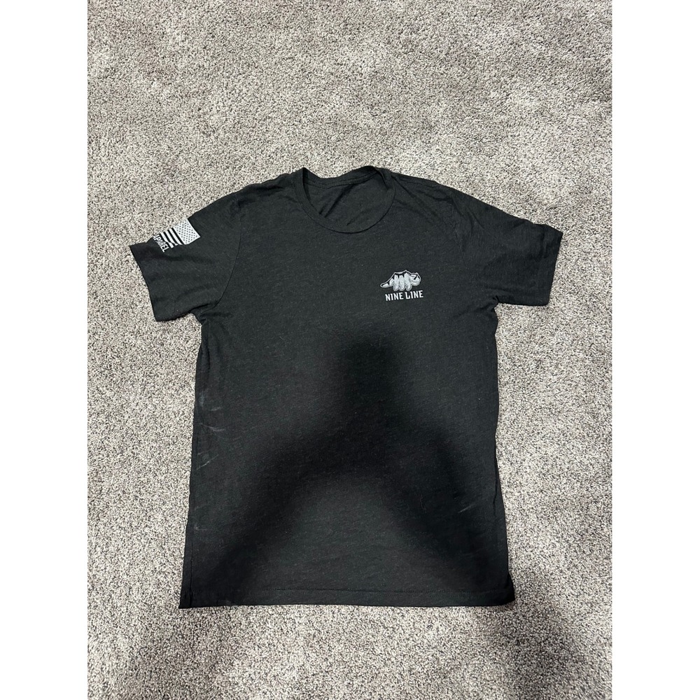 Nine Line Apparel Appa Yip-Yip Tactical Avatar T-Shirt Black Mens Medium
